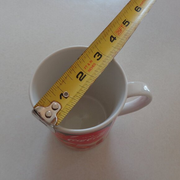 1987 VTG Coca Cola "Through the Years" 1950 Advertising Mug Cup - Picture 6 of 7